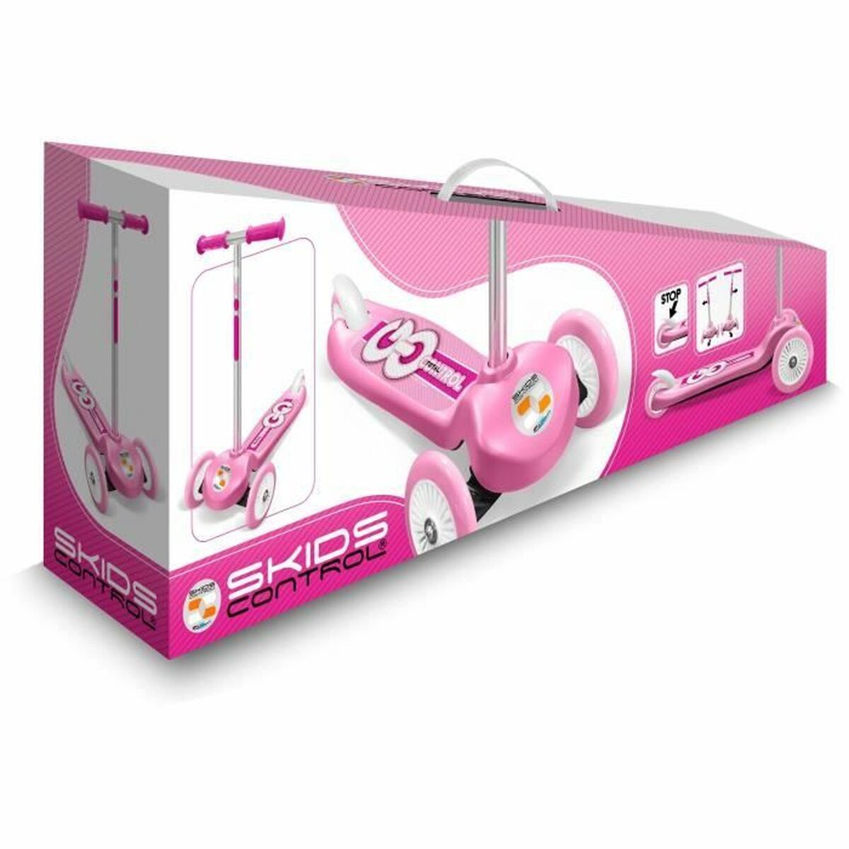Roller Stamp SKIDS CONTROL Rosa